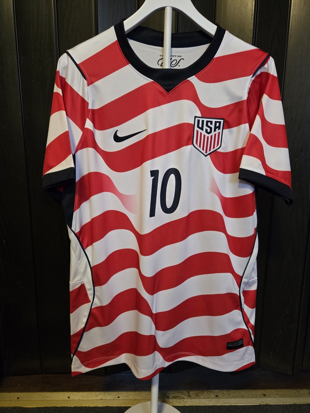 USA Home Soccer Jersey World Cup 2026 #10 PULISIC